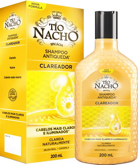 shampoo tio nacho clareador
